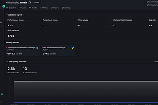 DeepSource Dashboard