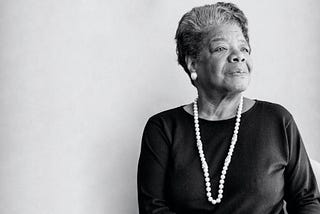 Maya Angelou and challenging our self-imposed limitations.