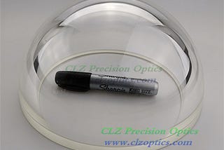 What are the different types of optical domes?