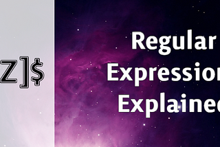 Regular Expressions Explained