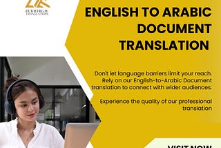 English to Arabic Legal Translation