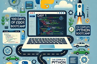 Day 1 of 100 Days of Code: The Complete Python Pro Bootcamp