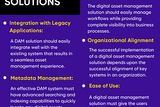 Tips of Selecting Digital Asset Management (DAM) Solution