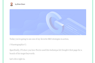 Backlinko locked content example