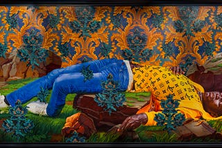 The U.S. premiere of “Kehinde Wiley: An Archaeology of Silence” creates sacred space at San…