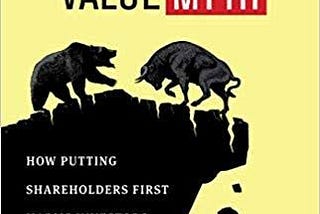 Shareholder Value Myth — Lynn Stout