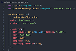 Webpack for React v17, a minimalistic setup Part II