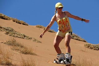 When a Snowboard in the Sand Changed the Path in Life I Was Taking