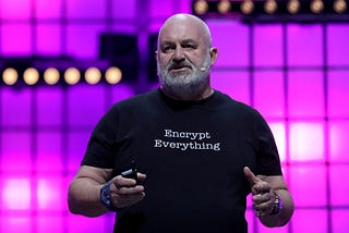 Amazon CTO Werner Vogels during the AWS Summit keynote