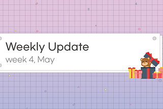 The Recharge Weekly Update(Week 4, May)