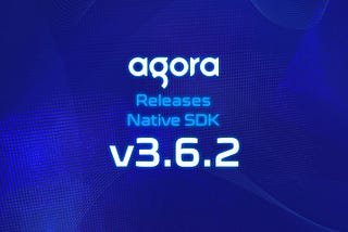 Agora release banner