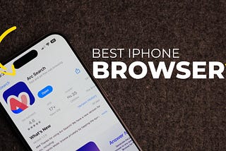 Arc Search — Your Stylish iPhone Browsing Companion