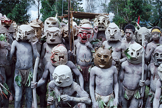 Asaro mudmen tribe