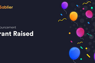 Big Day for Sablier: We Raised a Grant