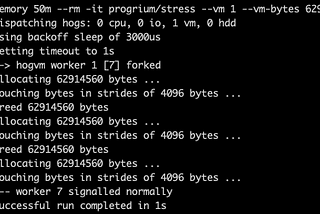 Understanding Docker Container Memory Limit Behavior