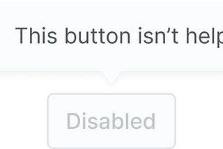 How to Build Better Disabled Buttons