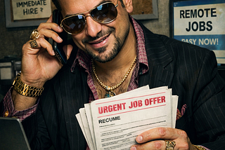 If you are looking for a job, scammers posing as recruiters are targeting you
