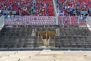 The Stadium ‘Stained with Blood’
