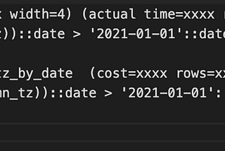 PostgreSQL — Index date of a timestamptz column