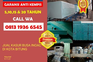 Terlaris TLP WA 0813 1936 6545 Jual Kasur Busa Inoac di Kota Bitung