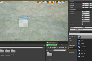Static Meshes, Creating Structures — Unreal Engine