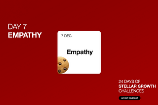 Day 7: Empathy