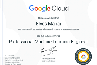 Get recognized as an ML Expert with the Google Professional ML Engineer Certificate!