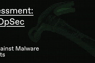 Self-Assessment: Multisig OpSec