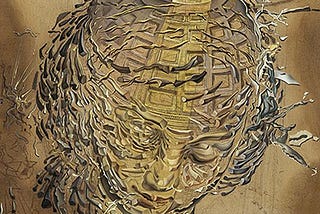 Head Exploding by Salvador Dalí