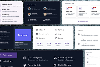New Flyout Menu Blocks Built with Angular CDK Overlay