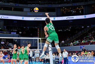 Green Spikers pull off an upset against NU