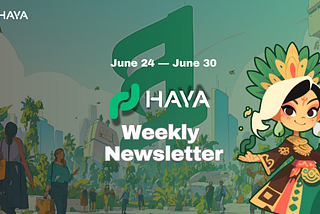 Haya weekly Newsletter