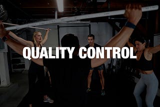 Training vs. just moving