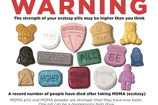 WARNING: High strength MDMA pills