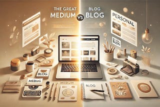 The Great Medium vs. Blog Dilemma: A Journey in Digital Storytelling