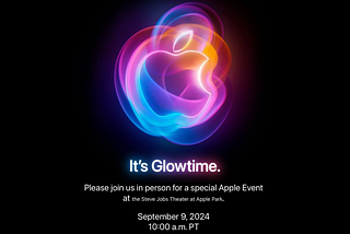 Apple announces iPhone event on the 9th of September