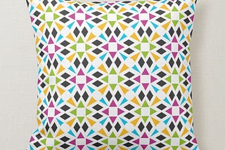 Beautiful Colorfull Geometric Pattern Pillows
