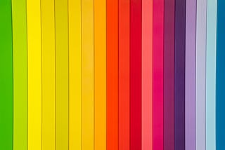Strips of colour