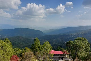 Kasar Devi Temple on the cosmic Van Allen Belt