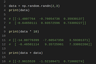 Basics of NumPy