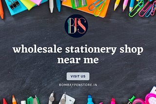 wholesale stationery shop near me