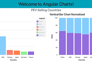 Visualization with Angular and Ngx-charts
