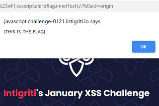 Solution for Intigriti’s 0121 challenge