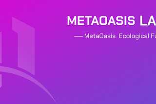 MetaOasisが、初期ゲーム開発者のスポンサーとして300万$の資金をもつMetaOasis Labを設立