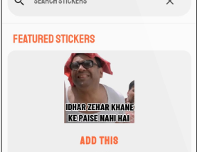 Indian WhatsApp Meme’s Stickers
