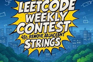 🧠 Resulting String After Adjacent Removals —Leetcode Weekly contest 451