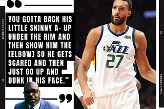 Rudy Gobert and Shaq Beef?