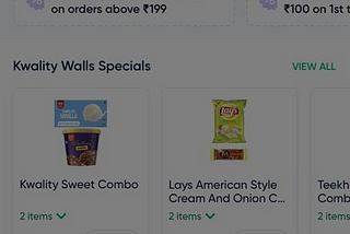Designing a grocery app that allows you to order from multiple stores.