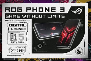 ASUS Announces Local Arrival of ROG Phone 3 on August 15, 2020!
