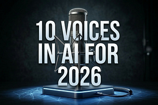 10 voices in ai to follow for 2026 — cover image